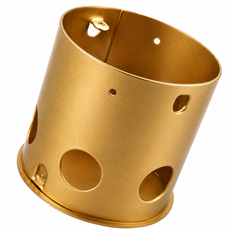 Heavy Gold Conceal Box 4 Inch