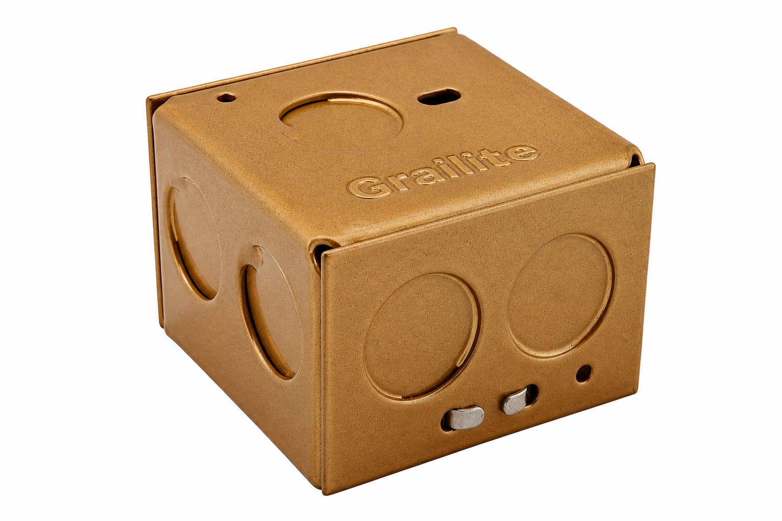 2 Module Gold Range Modular Switch Box (3x3) Heavy - Image 2