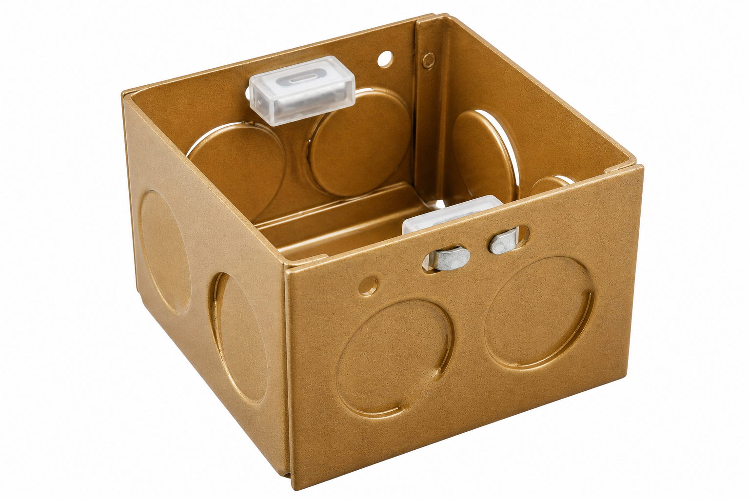 2 Module Gold Range Modular Switch Box (3x3) Heavy - Image 3