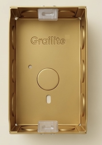 4 Module Gold Range Modular Switch Box (5x3) Heavy