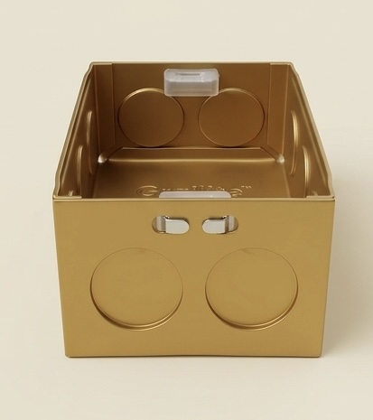 4 Module Gold Range Modular Switch Box (5x3) Heavy - Image 3