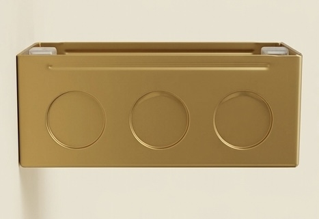 4 Module Gold Range Modular Switch Box (5x3) Heavy - Image 2