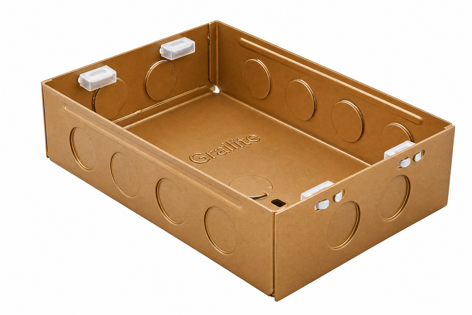 12 Module Gold Range Modular Switch Box (8x6) Heavy - Image 3