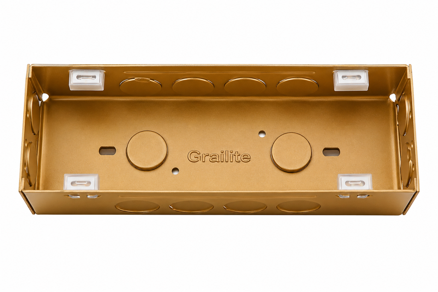 8 Module (H) Gold Range Modular Switch Box (9×3)H Heavy