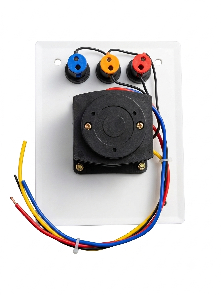 Rotary Switch 63 Amps Phase Selector Enclosure Single Pole Neutral - Image 2